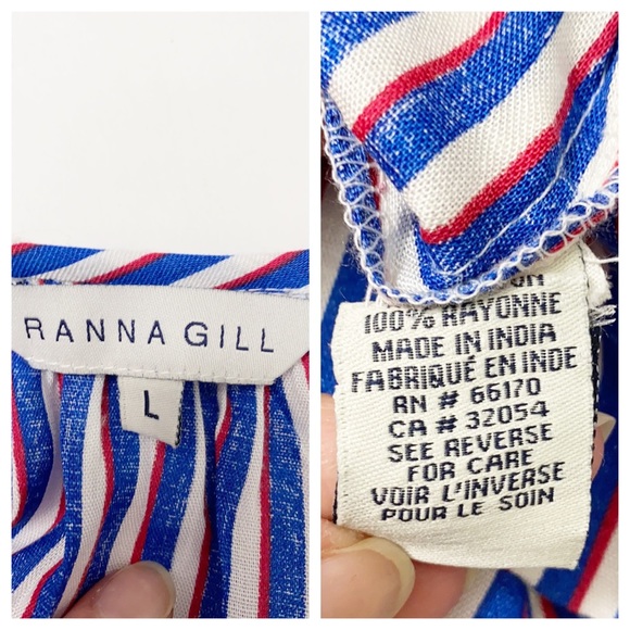 Sold Anthro Ranna Gill Swenson Embroidered Peasan - Picture 8 of 8